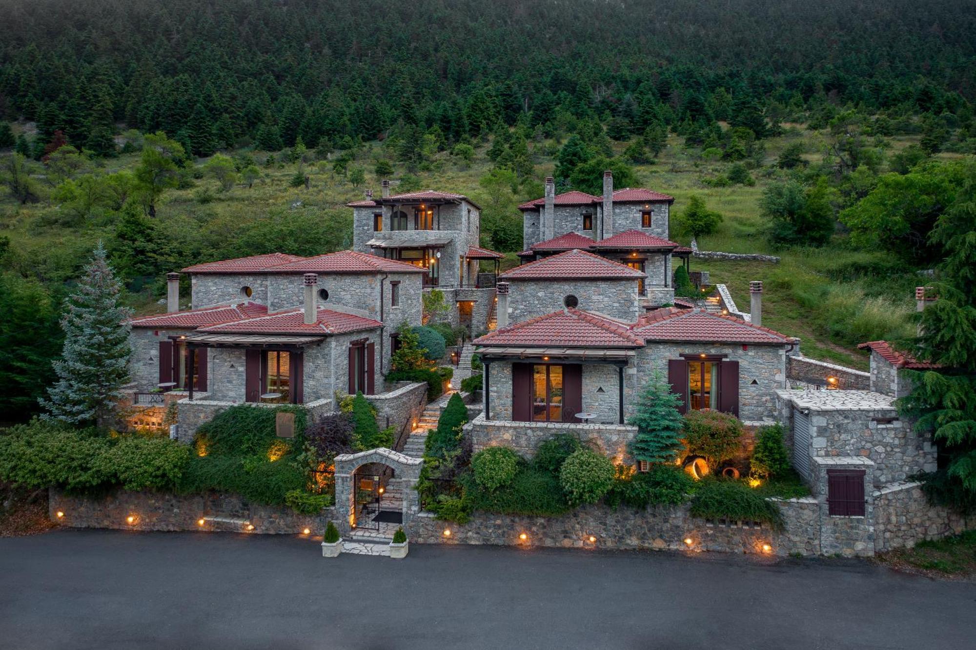 Ostra Menalon Luxury Suites Kardharás Extérieur photo